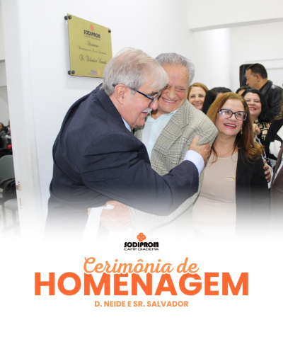 Cerimônia de Homenagem a D. Neide e Sr. Salvador